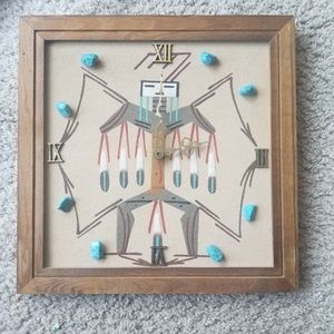 Vintage hand made clock